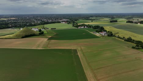 Lion's-Mound-Monument,-Battle-of-Waterloo,-Braine-l'Alleud,-Belgium,-June-2022