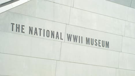 National-World-War-Two-Museum-New-Orleans-Louisiana-Exterior-Sign-Pan