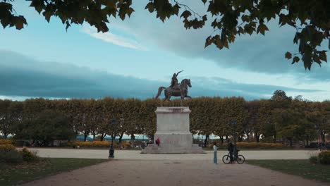 Promenade-Von-Peyrou,-Montpellier---Frankreich