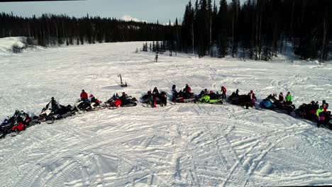 Alaska-ladies-snowmachine-ride-for-Cancer-research