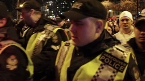 Michael-Buble-Escorted-by-Large-Group-of-Police-at-Vancouver-2010-Winter-Olympics