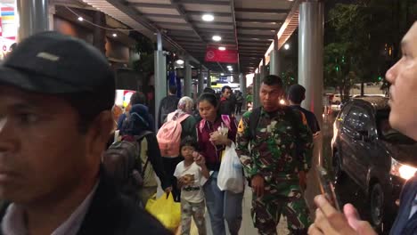 Night-atmosphere-at-Senen-Station-before-entering-the-train