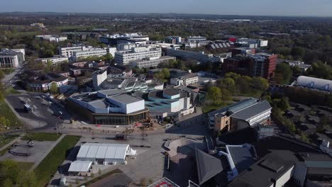 Warwick-Arts-Centre-University-Of-Warwick-Campus-Spring-Aerial-Editorial