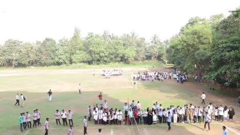 College-students-playing-on-the-ground