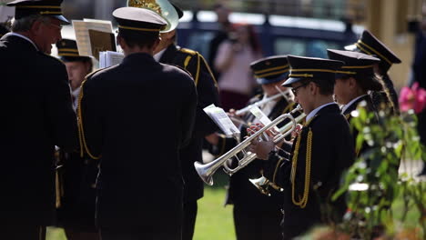 German-traditional-brass-band-in-Garanta,-Romania-1