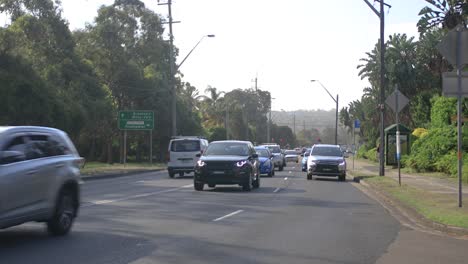 Manly-Northern-Beaches-Traffic-congestion-on-Pittwater-road-Sydney-NSW-Friday-afternoon-jam-in-4k