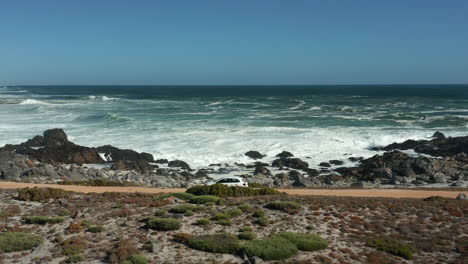 Volkswagen-Polo-TSI-Coastal-Road-Trip-To-West-Coast-National-Park,-South-Africa