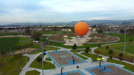 Sport-Und-Freizeit-Im-Great-Park-Irvine,-Orange-County