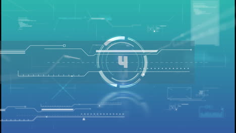 Animation-Eines-Countdowns-Mit-Scope-Scanning-über-Der-Datenverarbeitung