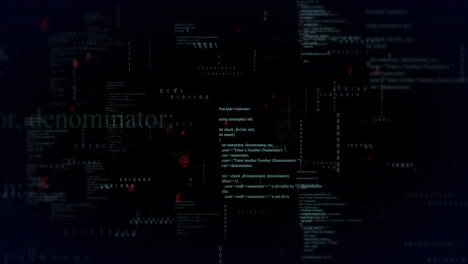 Animation-of-layers-of-processing-data-on-black-background