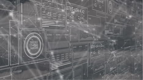 Animation-of-network-of-connections-over-data-processing