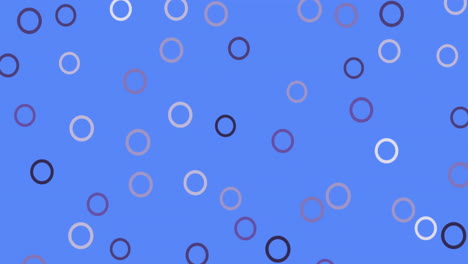 Animation-of-circles-on-blue-background