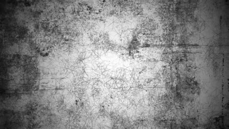 Animation-of-grey-and-black-distressed-pattern-background