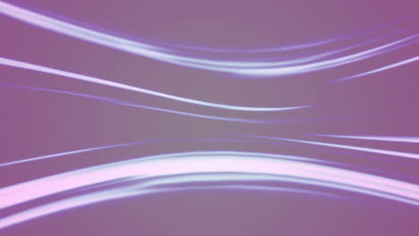 Animation-of-light-trails-on-purple-background