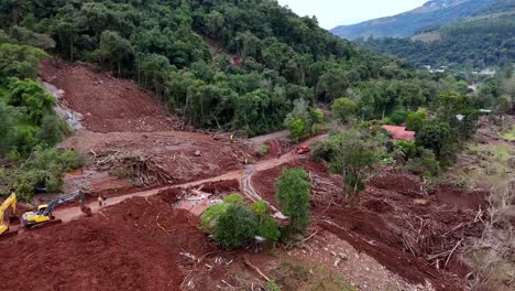 Officials-assess-environmental-impact,-mudslides,-Rio-Grande-Do-Sul
