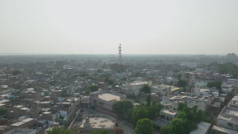 Sukkur-Sindh-housing-surrounding-telecommunication-tower