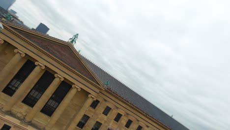 American-and-Ukraine-flags-waving-at-Philadelphia-Museum-of-Art