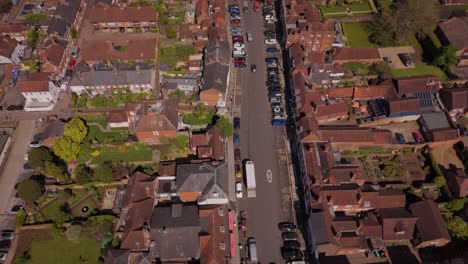 Farnham-Caste-Drone-Shot-from-Castle-Street