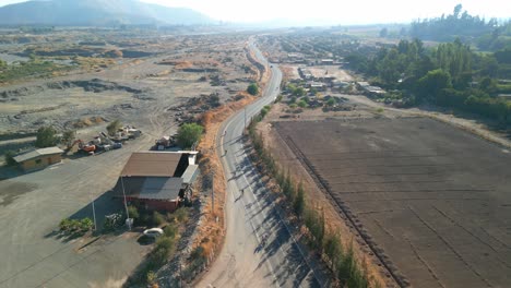 Radrennen-In-Ribera-Del-Maipo,-Gemeinde-Buin,-Chile