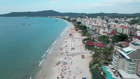 Canasvieiras-Strandküste,-Florianópolis,-Brasilien