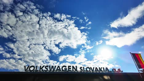 Volkswagen-Slovakia-plant-entrance-time-lapse.