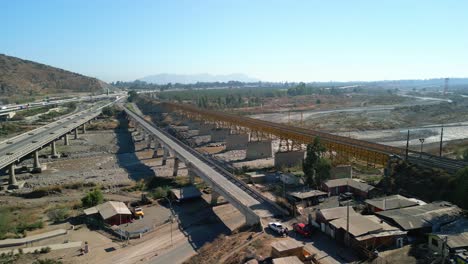 highways-and-railway-line,-commune-of-buin,-country-of-chile