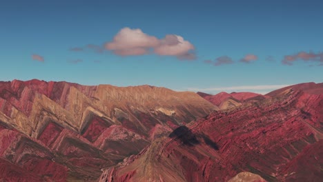 Aerial-dolly-shot-establishing-the-natural-wonder-of-the-hill-of-14-colors