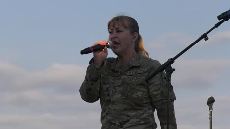 Military-Members-performing-concert-