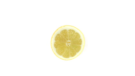 Halbe-Zitrone-Rotierend-