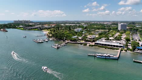 aerial-boats-headed-to-sea-jupiter-inlet-lighthouse