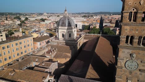 Glockenturm-Der-Päpstlichen-Basilika-Santa-Maria-Maggiore