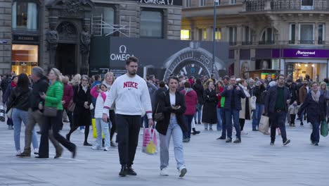 Bustling-center-of-Vienna-is-teeming-with-people-shopping-and-strolling-through-the-streets