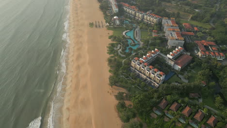 Luxury-Lifestyle-Resort-In-Central-Vietnam-Near-Lang-Co-High-Angle-Drone-Tracking