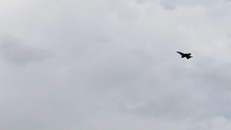 F-16-Flying-Above-Airport-In-Slow-Motion