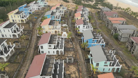 Derelict-Holiday-Villas-Sit-Abandoned-On-The-Serene-Lang-Co-Coast-In-Central-Vietnam