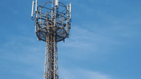 Telecommunication-tower-of-4G-and-5G-cellular