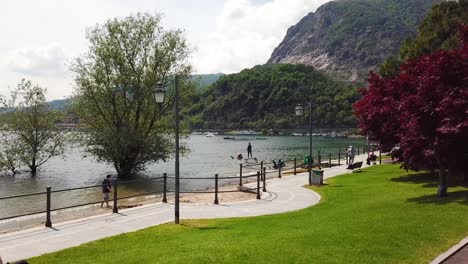 A-spring-afternoon-on-the-lakefront-of-Feriolo-in-Italy