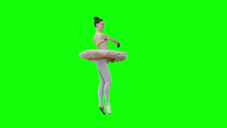 Ballerina-Tanzt-In-Zeitlupe