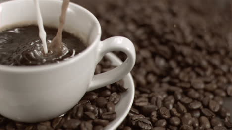 Milk-poured-in-super-slow-motion-in-coffee