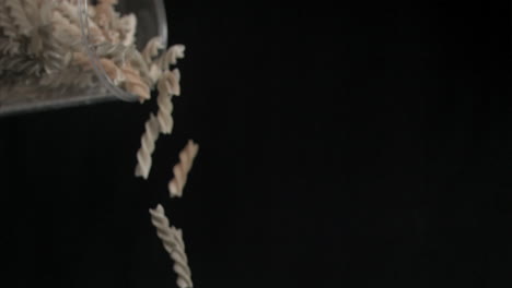 Pasta-falling-down-in-super-slow-motion