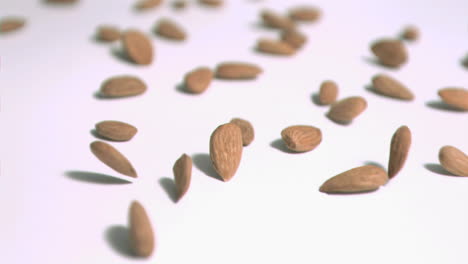 Spreading-almonds-in-super-slow-motion