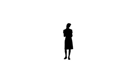 Silhouette-of-a-woman-giving-a-presentation