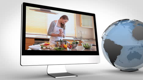 Videos-of-healthy-cooking-on-devices-with-an-earth-courtesy-of-Nasa.org