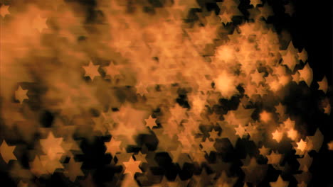 Stars-shapes-flowing-in-super-slow-motion