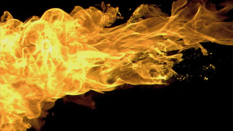 Burst-of-flame-in-super-slow-motion