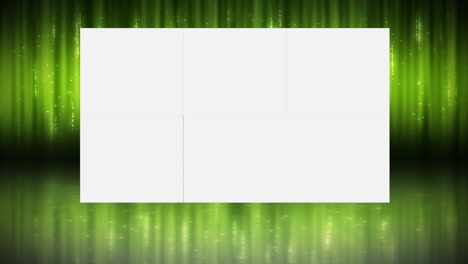 Blank-cubes-against-green-light-background