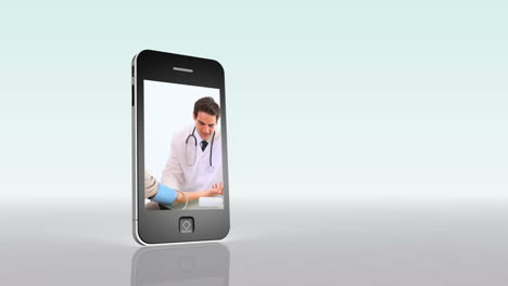 Medical-videos-on-a-smartphone