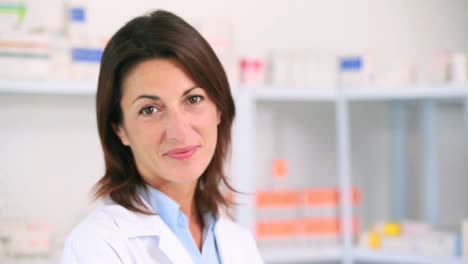 Smiling-woman-pharmacist