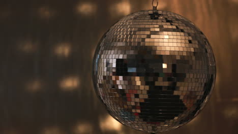 Shiny-disco-ball-spinning-around