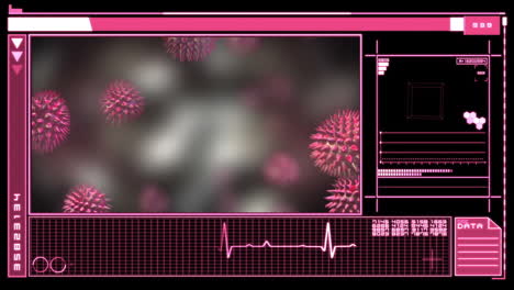 Medical-digital-interface-showing-virus-